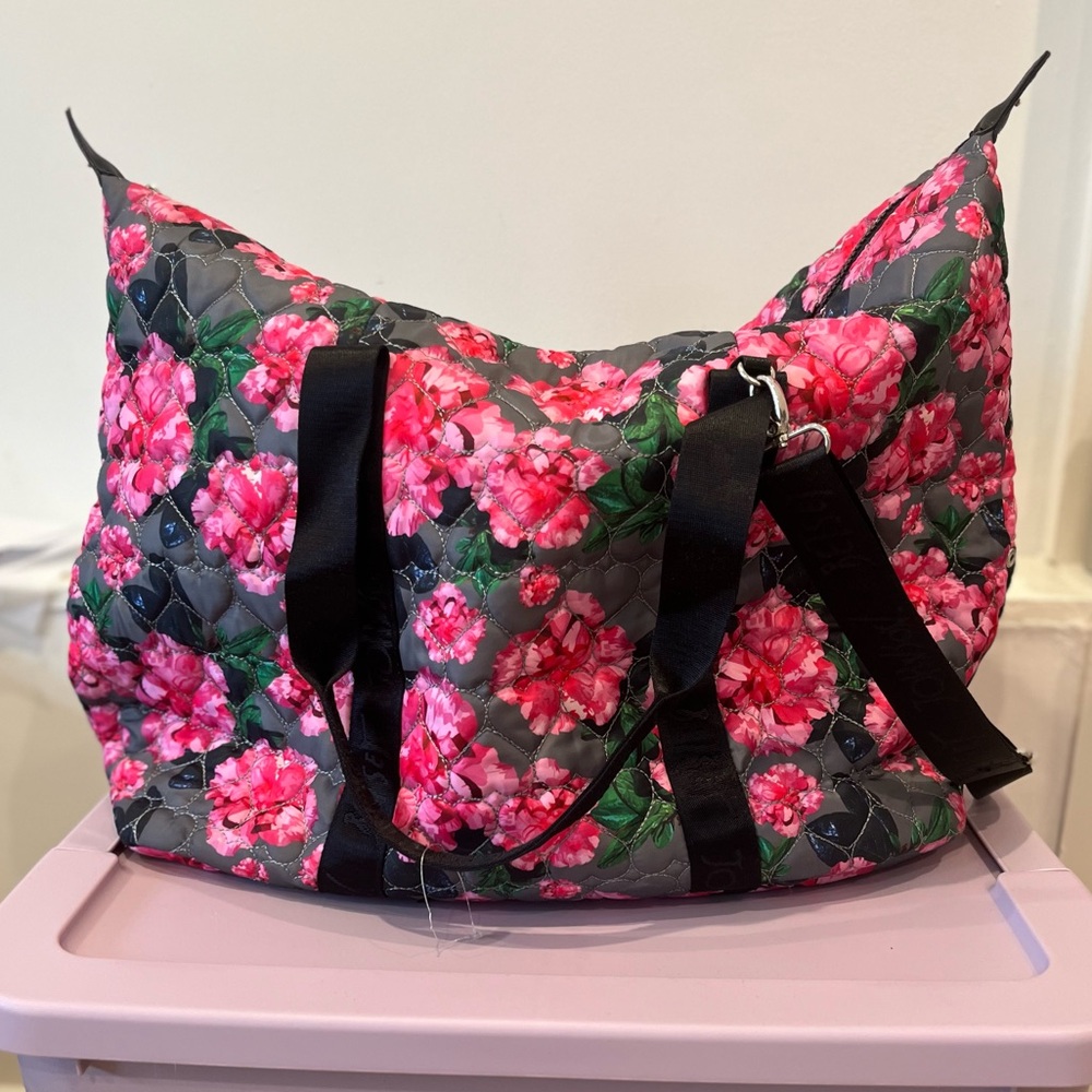 Betsey Johnson XL duffel bag